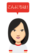 Japanese international marketer saying こんにちは!